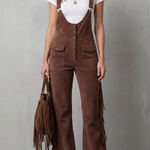 Valnera – Western fringe detail – Flared overalls