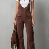 Valnera – Western fringe detail – Flared overalls