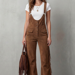 Valnera – Western fringe detail – Flared overalls