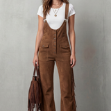 Valnera – Western fringe detail – Flared overalls