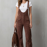 Valnera – Western fringe detail – Flared overalls