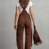 Valnera – Western fringe detail – Flared overalls