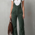 Valnera – Western fringe detail – Flared overalls