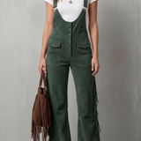 Valnera – Western fringe detail – Flared overalls