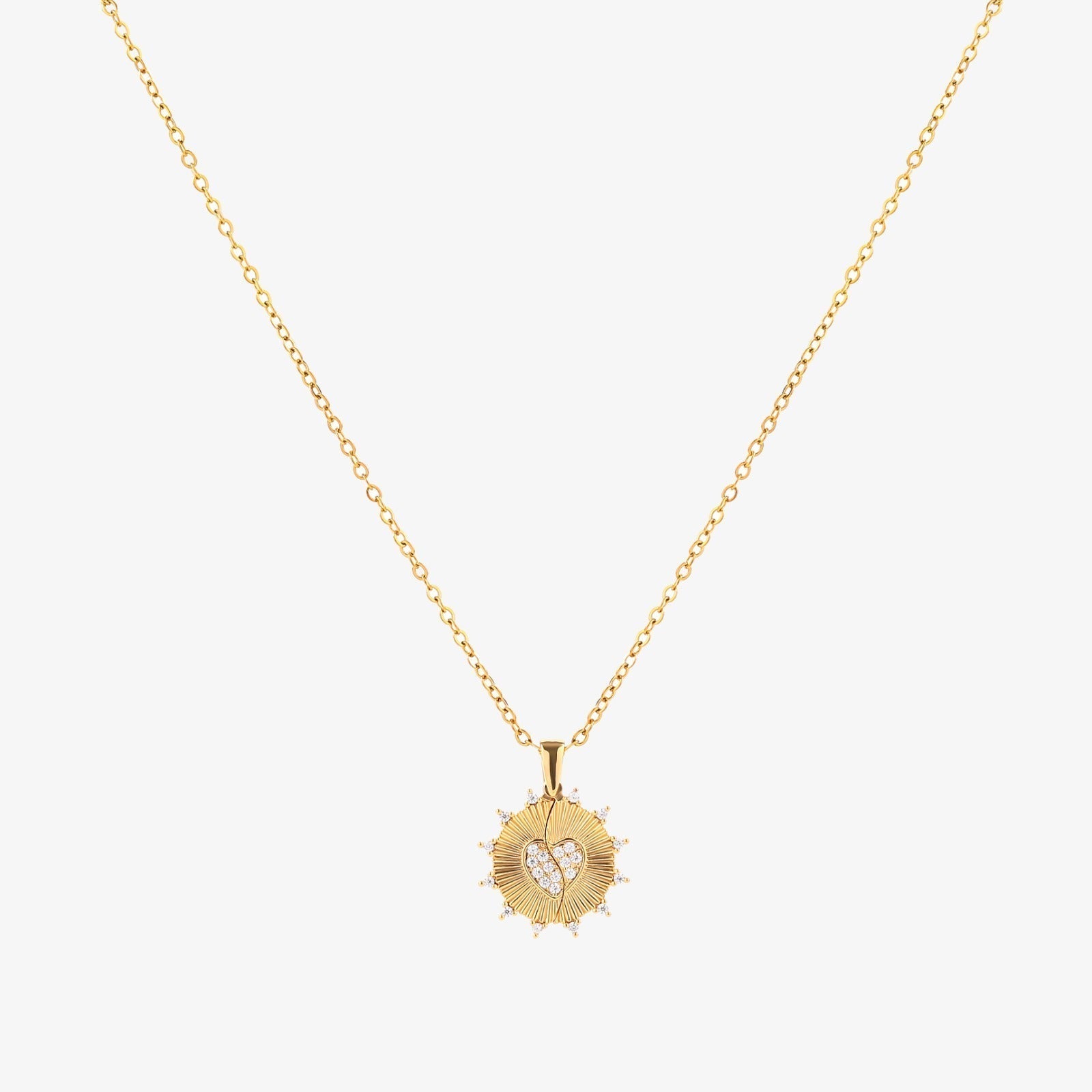 COLLAR RAYON DE SOLEIL AMOR | ORO