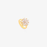 ANILLO FLORA ACCENT ROTATIF | ORO