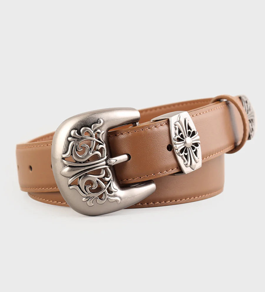 CINTURÓN FEMENINO CALADO Y VERSÁTIL