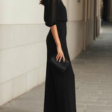 CONJUNTO DE TRES PIEZAS CON TOP SHEER Y PANTALÓN - VALERINA MARBELLA