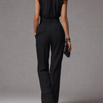 CONJUNTO DE BLUSA CON VOLANTES Y PANTALÓN DE TIRO ALTO - VALERINA MARBELLA