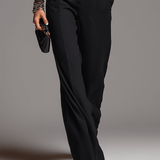 CONJUNTO DE BLUSA CON VOLANTES Y PANTALÓN DE TIRO ALTO - VALERINA MARBELLA