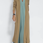 Solid Color Sleeveless Maxi Dress