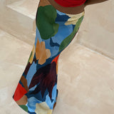 CHAQUETA DE PUNTO CON PATRÓN GEOMÉTRICO ABSTRACTO