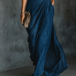 CONJUNTO DE CAMISA Y FALDA LARGA EN ALGODÓN Y LINO - VALERINA MARBELLA