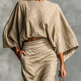 CONJUNTO ELEGANTE CON FALDA - VALERINA MARBELLA