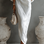 VESTIDO MAXI ELEGANTE DE UN HOMBRO - VALERINA MARBELLA