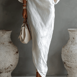 VESTIDO MAXI ELEGANTE DE UN HOMBRO - VALERINA MARBELLA