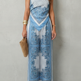 Zafloria – Ornate printed flow – Two piece set