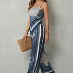Zafloria – Ornate printed flow – Two piece set