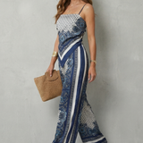 Zafloria – Ornate printed flow – Two piece set