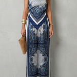 Zafloria – Ornate printed flow – Two piece set