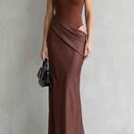 Zara – Sculpted allure – Women’s Cut-Out Maxi Dress