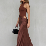 Zara – Sculpted allure – Women’s Cut-Out Maxi Dress