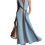 VESTIDO DE LINO LIGERO Y ELEGANTE - VALERINA MARBELLA