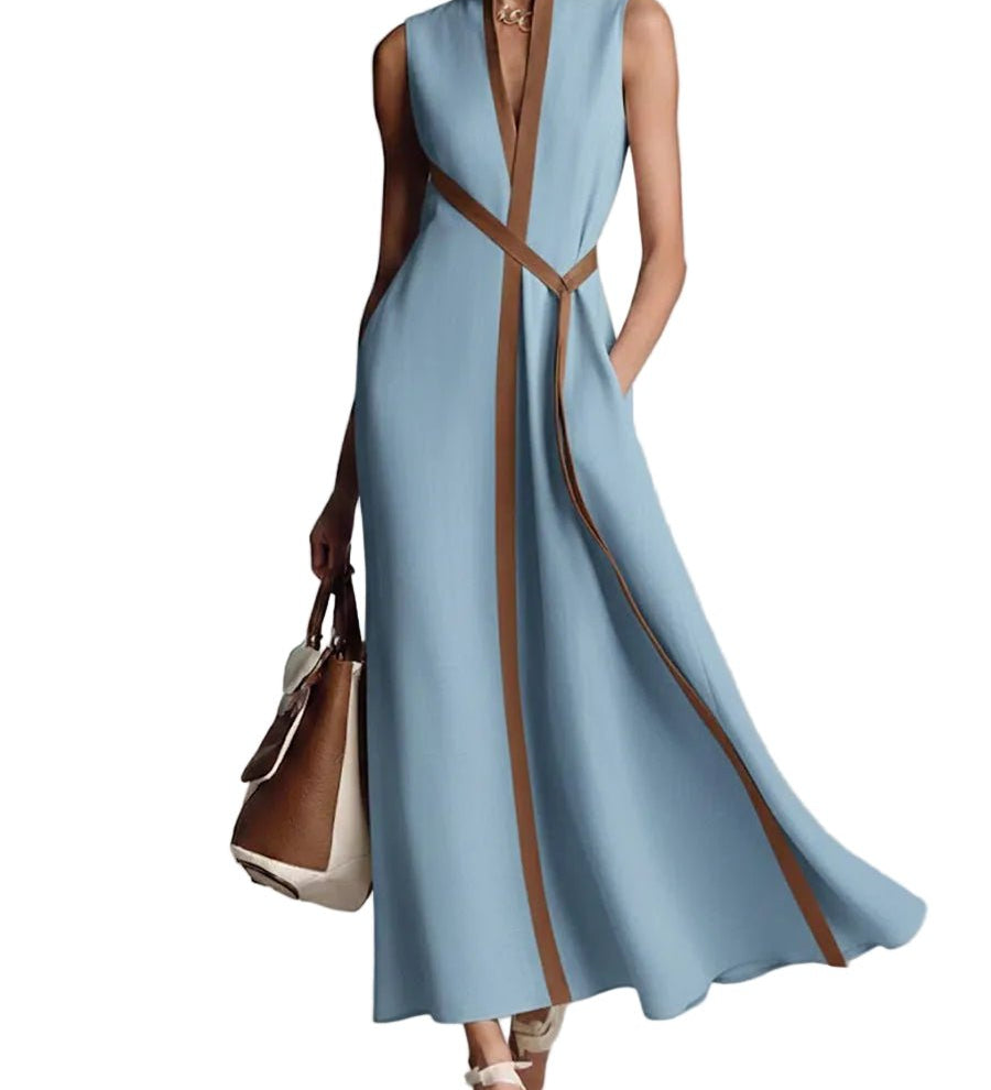 VESTIDO DE LINO LIGERO Y ELEGANTE - VALERINA MARBELLA