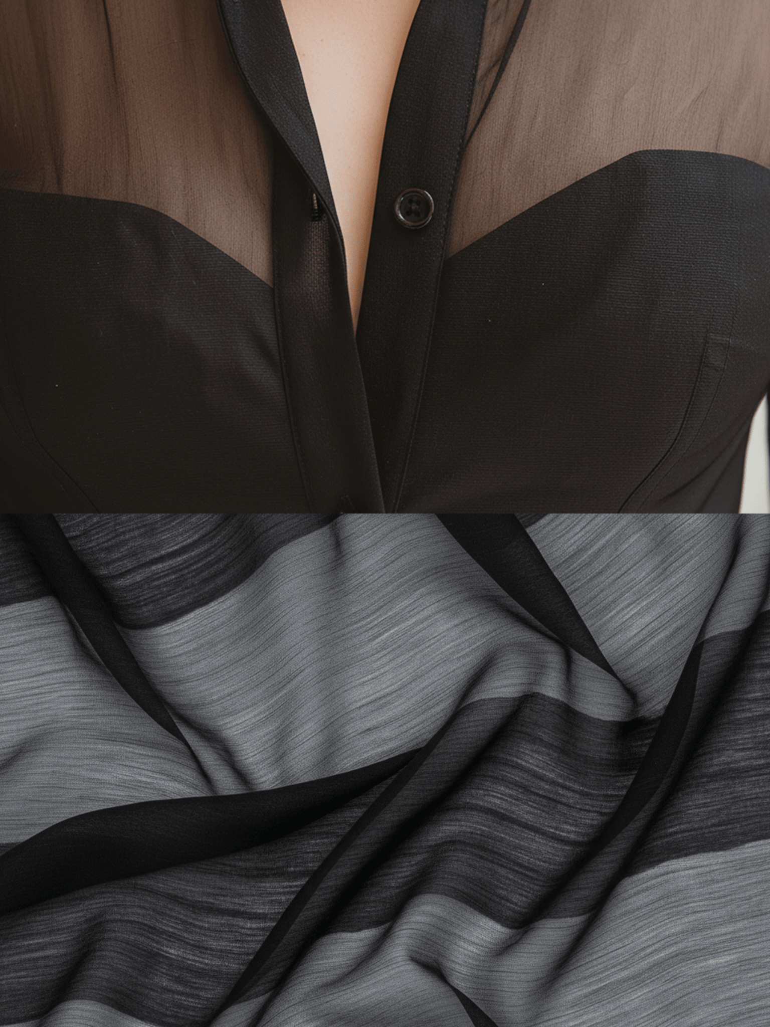 VESTIDO MINI NEGRO AJUSTADO CON PANEL DE MESH - VALERINA MARBELLA