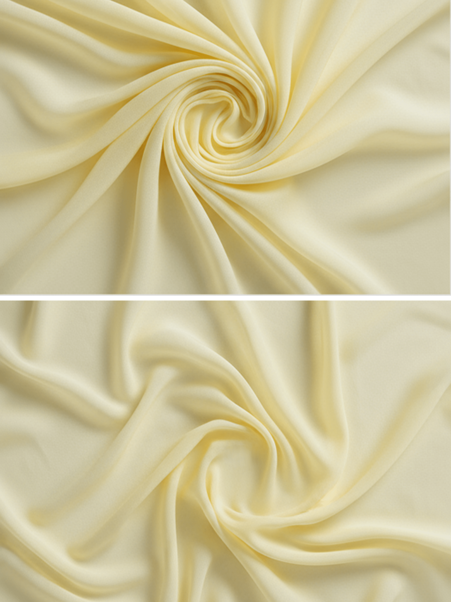 VESTIDO MAXI DE GASA AMARILLO CREMA CON MANGAS CAPA - VALERINA MARBELLA