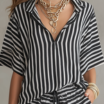 Chic Striped Relaxed Summer Set