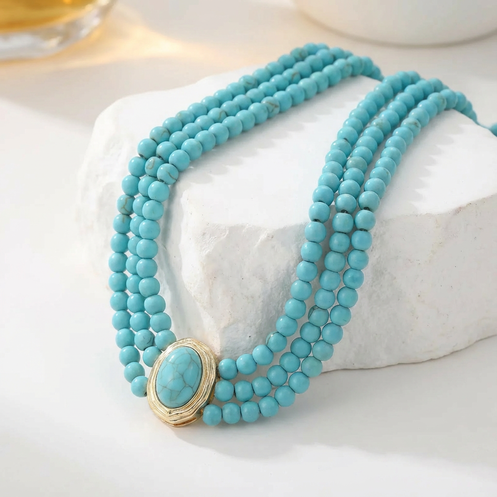 COLLIER TURQUOISE