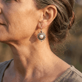 PENDIENTES VINTAGE PERLA IMPOSANT CLOU OREILLE