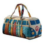 BOLSA DUFFLE ACOLCHADA CON ESTILO HIPPY VAN - VALERINA MARBELLA