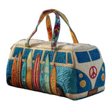 BOLSA DUFFLE ACOLCHADA CON ESTILO HIPPY VAN - VALERINA MARBELLA