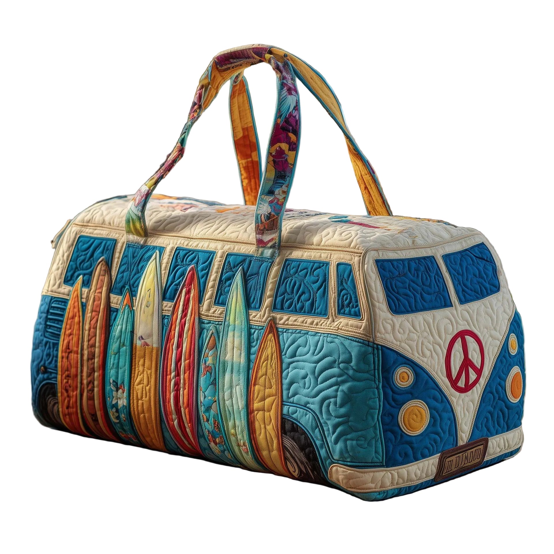 BOLSA DUFFLE ACOLCHADA CON ESTILO HIPPY VAN - VALERINA MARBELLA