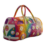 BOLSA DUFFLE ACOLCHADA CON ESTILO HIPPY VAN - VALERINA MARBELLA