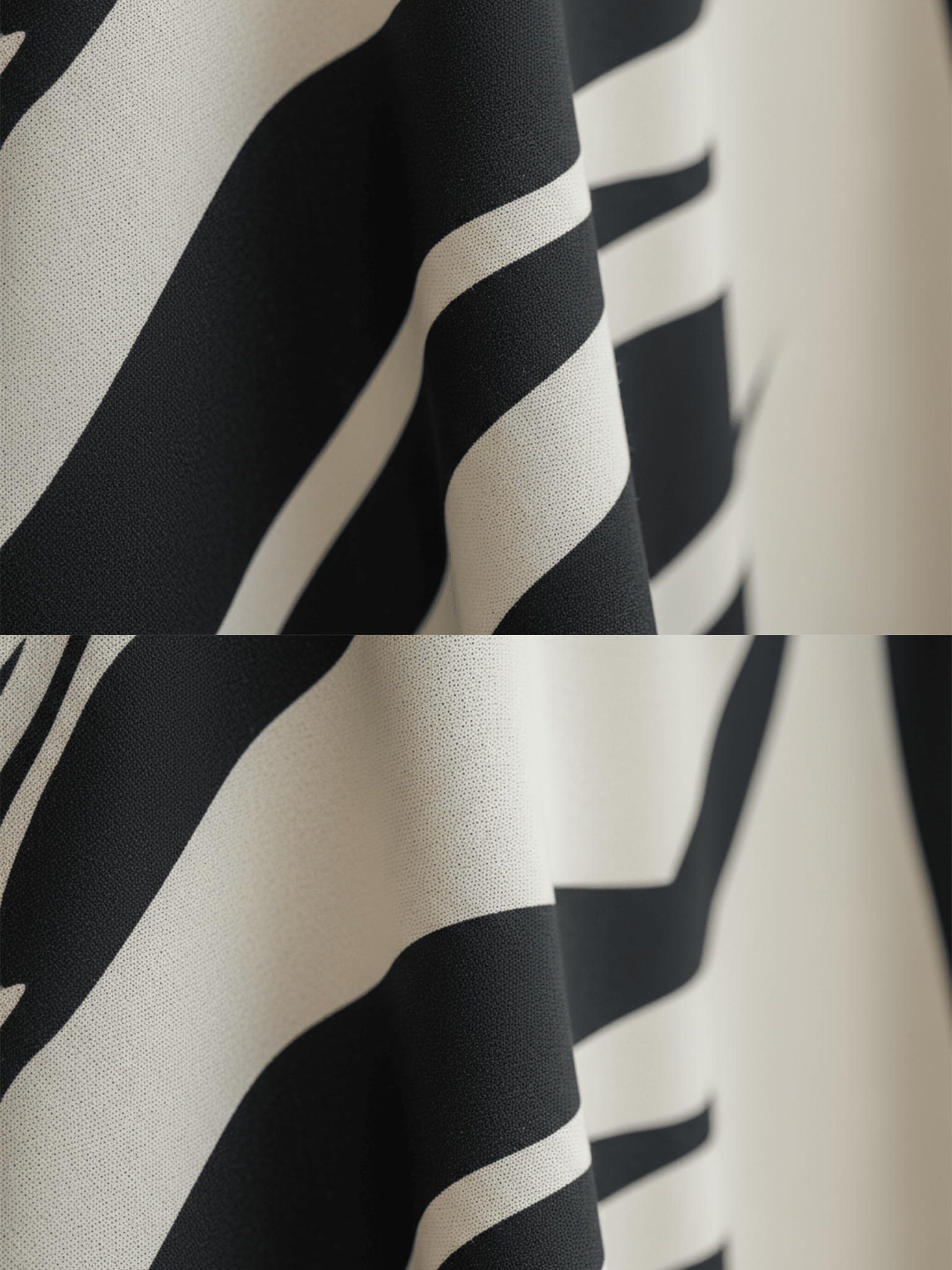 VESTIDO MAXI DE UN SOLO HOMBRO CON ESTAMPADO DE CEBRA - VALERINA MARBELLA