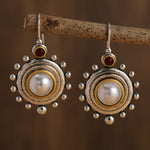 PENDIENTES VINTAGE PERLA IMPOSANT CLOU OREILLE