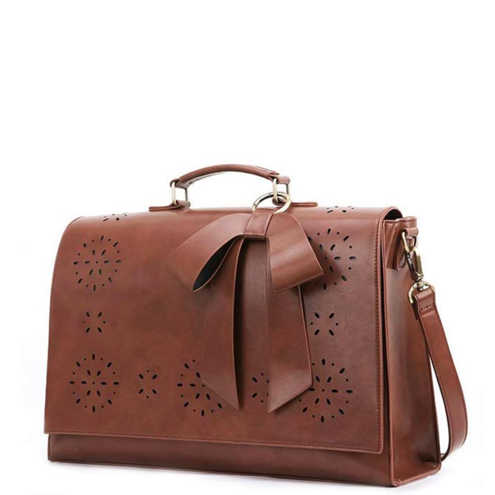 BOLSO CON DISEÑO FLORAL Y LAZO DECORATIVO - VALERINA MARBELLA