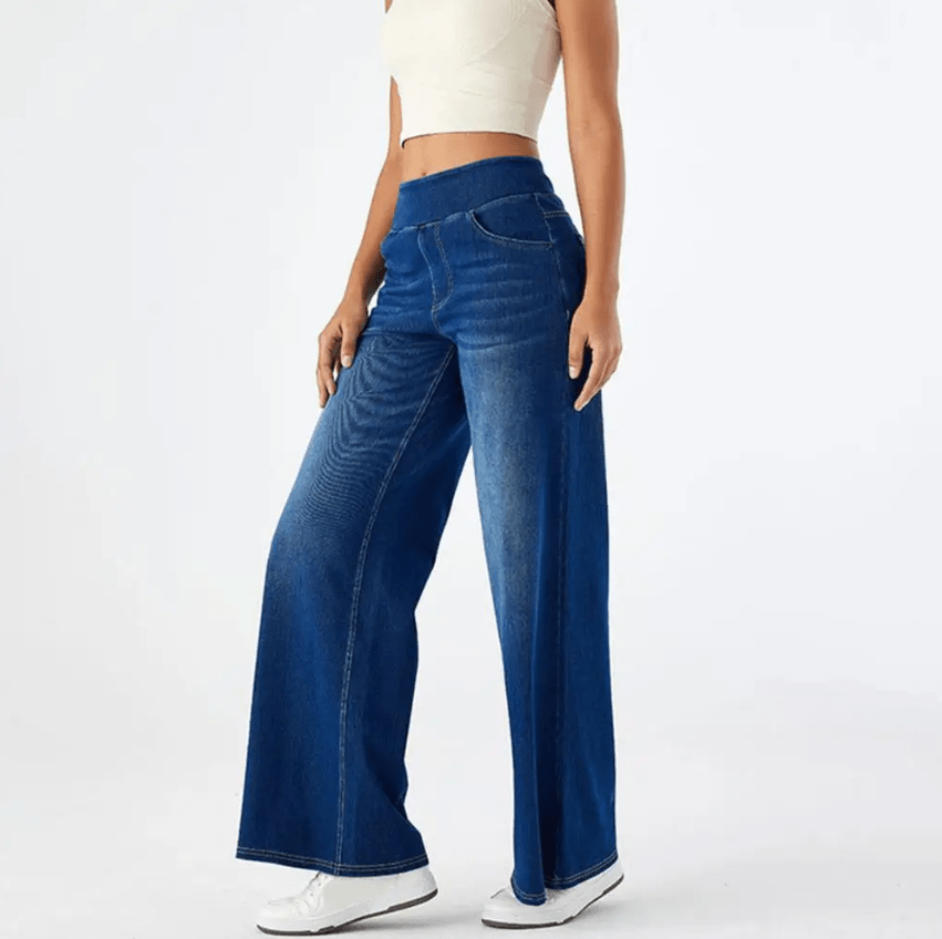 PANTALONES CÓMODOS CON CINTURA ELÁSTICA