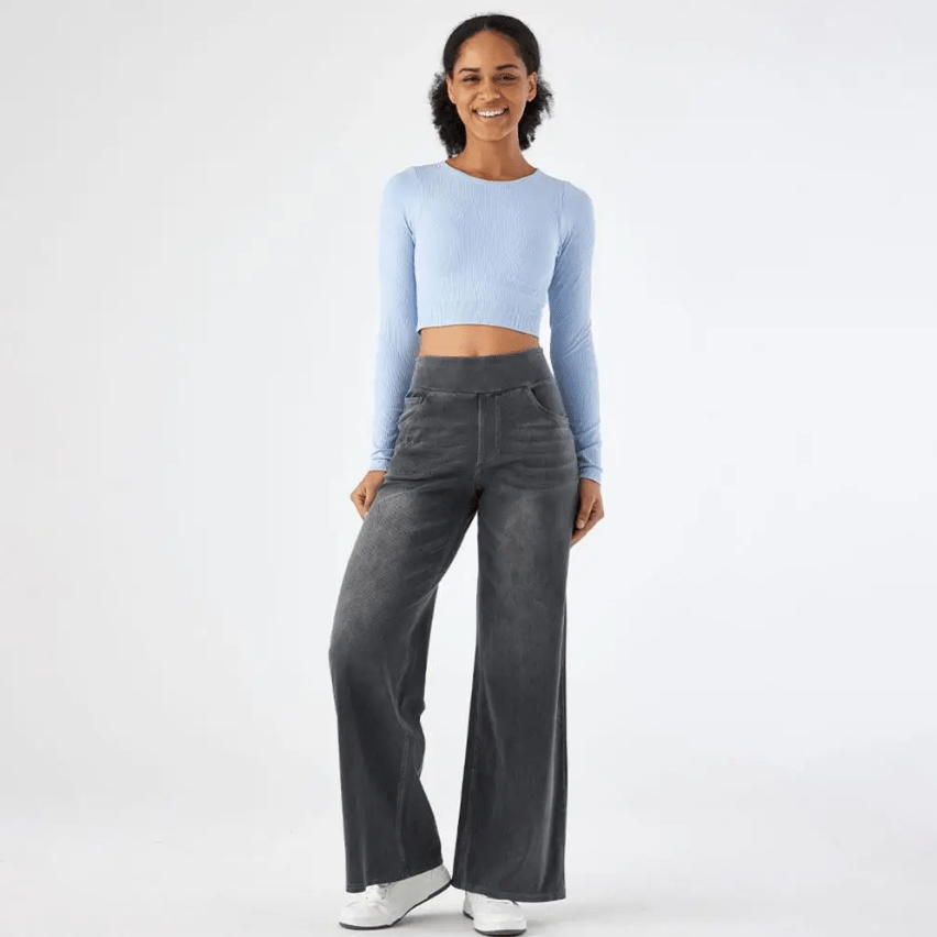 PANTALONES CÓMODOS CON CINTURA ELÁSTICA