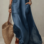 Effortless Bohemian Flow Relaxed Maxi Dress