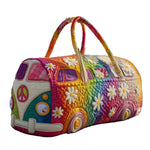 BOLSA DUFFLE ACOLCHADA CON ESTILO HIPPY VAN - VALERINA MARBELLA