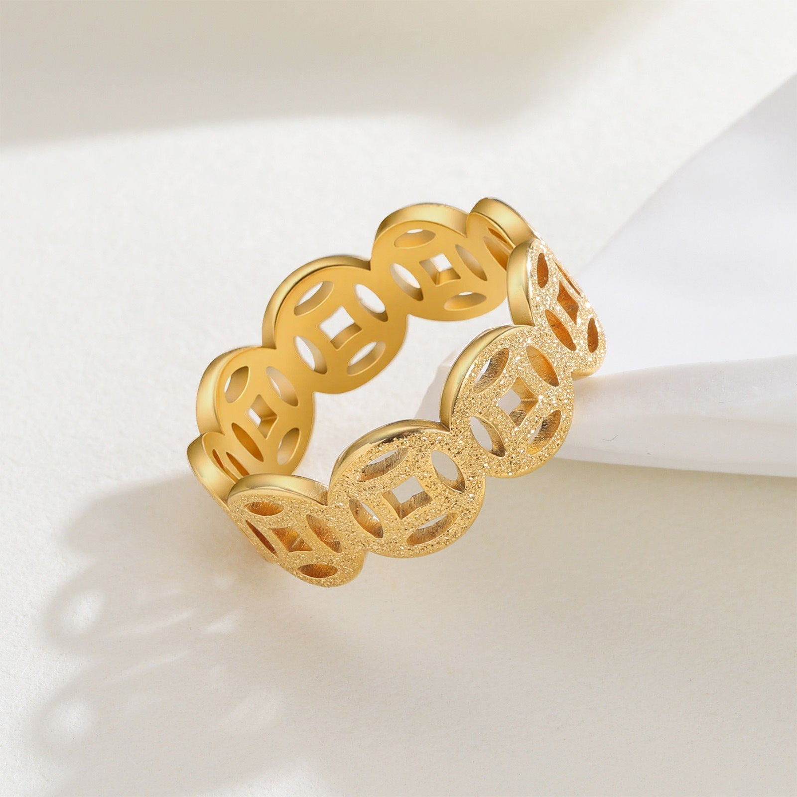 ANILLO ELLA CLÁSICO MOTIVO | ORO
