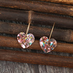 PENDIENTES CORAZÓN GOTA | ORO