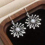 PENDIENTES ELEGANTE BOHEMIO SOLEIL RAYONNANT PERLA GOTA