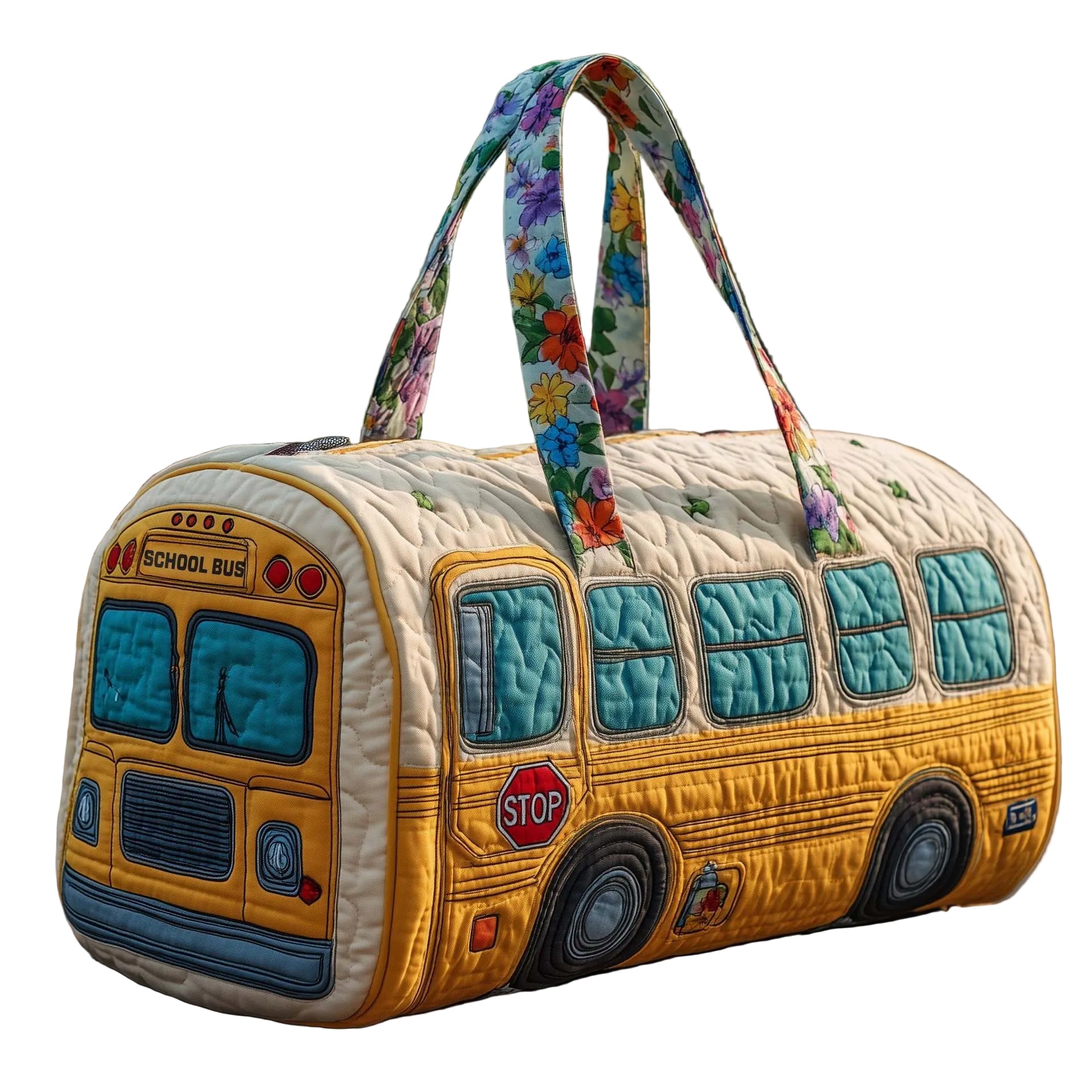 BOLSA DUFFLE ACOLCHADA CON ESTILO HIPPY VAN - VALERINA MARBELLA