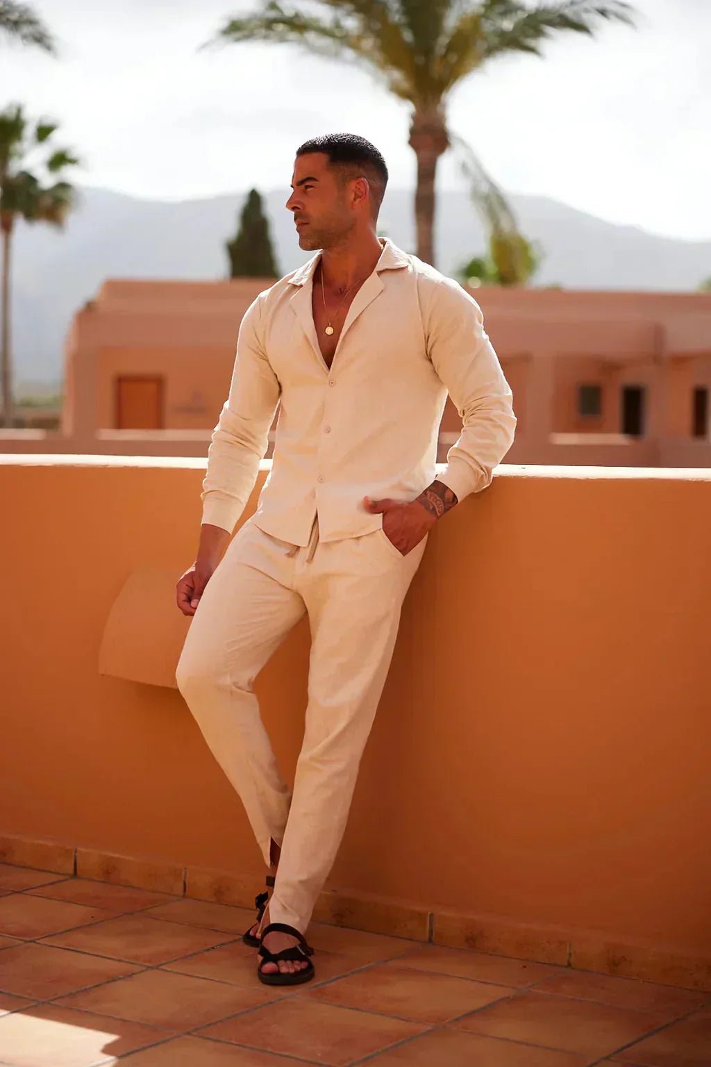 CONJUNTO PREMIUM DE LINO - VALERINA MARBELLA