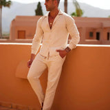CONJUNTO PREMIUM DE LINO - VALERINA MARBELLA